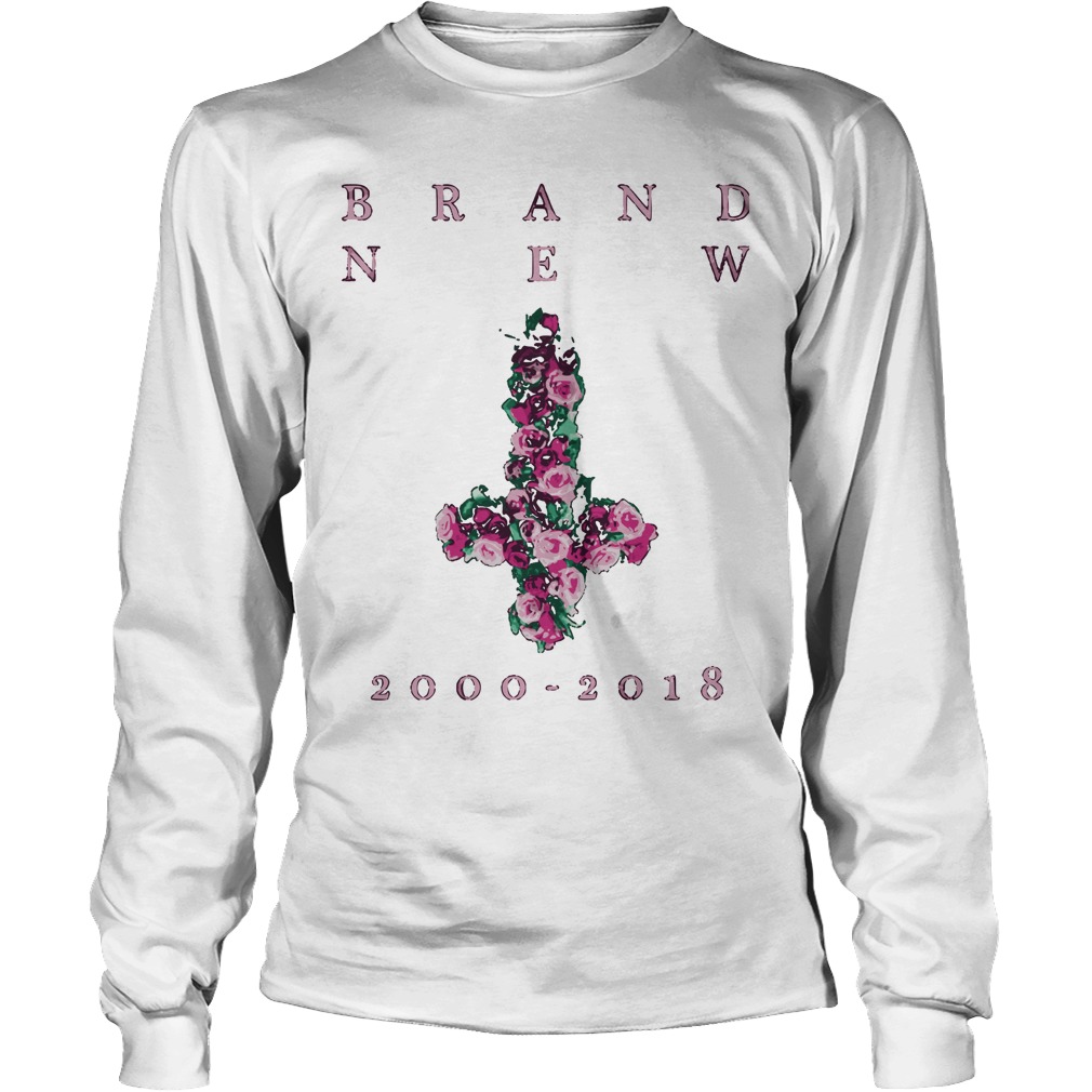Forever Remember The Band Brand New With The Farewell Cross Unisex Longsleeve Tee