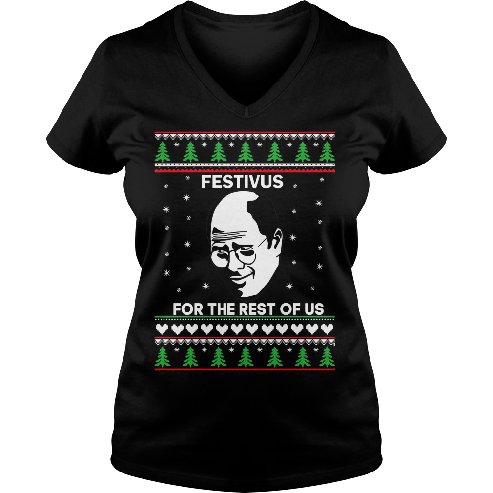 Frank Costanza Festivus For The Rest Of Us Sweat Ladies V Neck