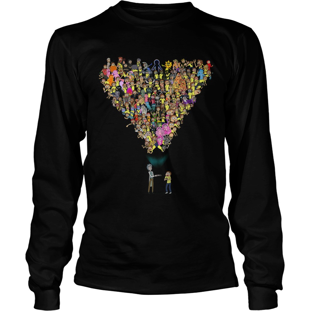Gotta Catch Em Pocket Mortys Unisex Longsleeve Tee