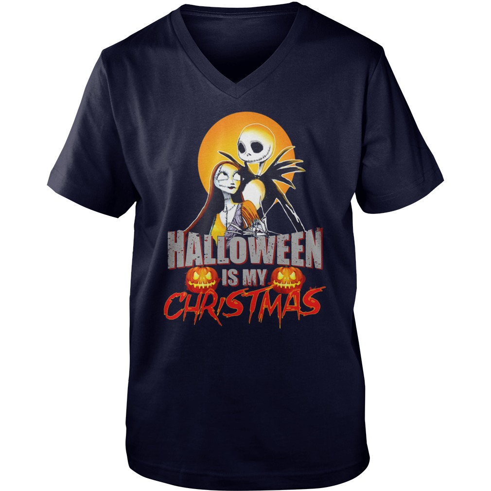Halloween Christmas V Neck