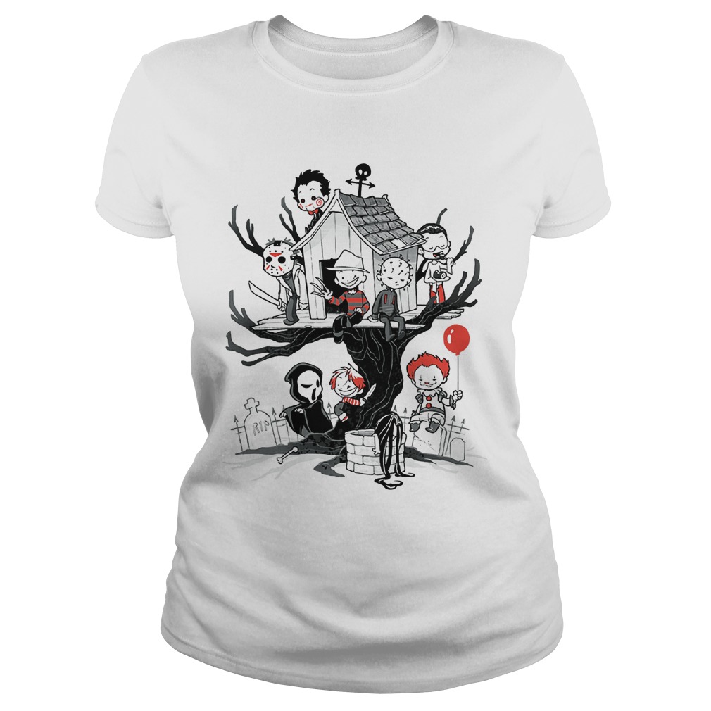 Horror Clubhouse Ladies Tee