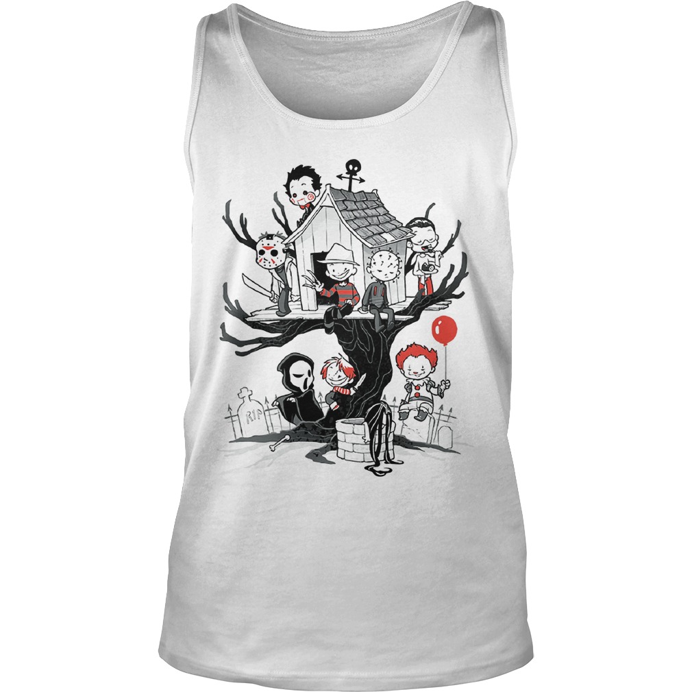 Horror Clubhouse Unisex Tank Top