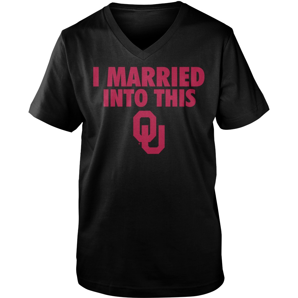 I Married Into This Oklahoma Guys V Neck