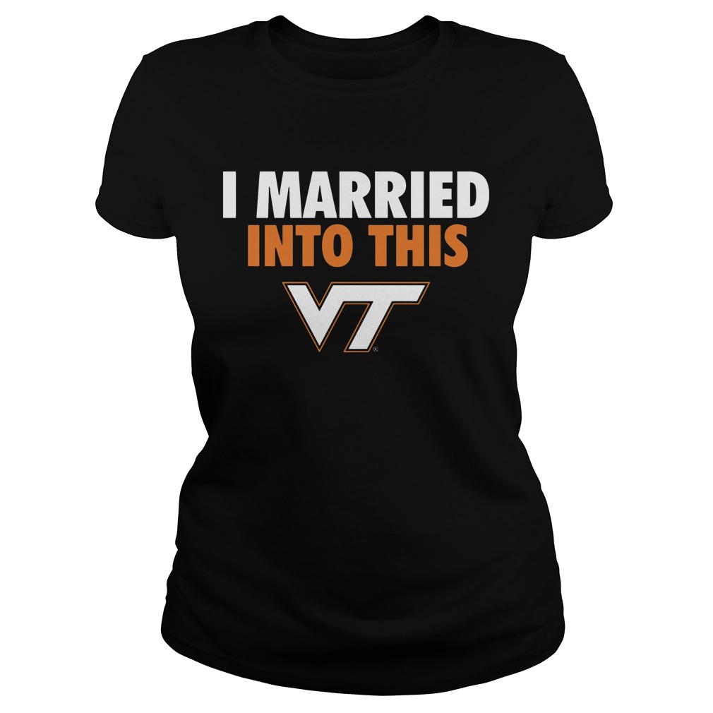 I Married Into This Texas Longhorns Ladies Tee