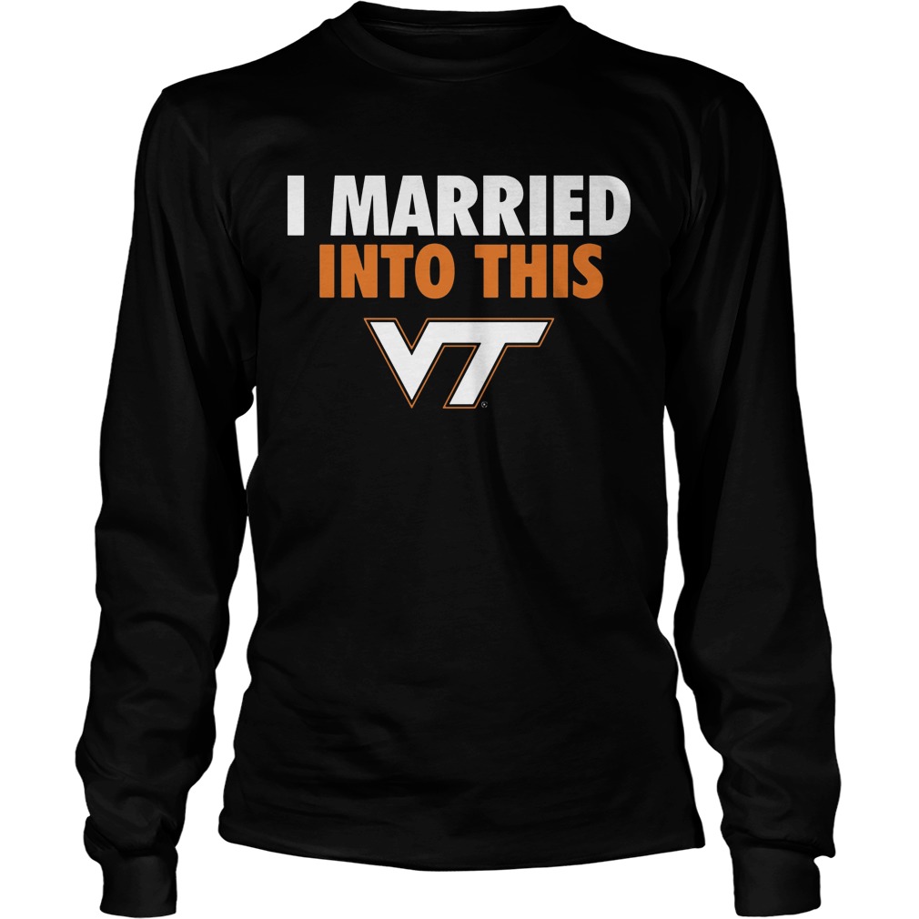 I Married Into This Texas Longhorns Unisex Longsleeve Tee