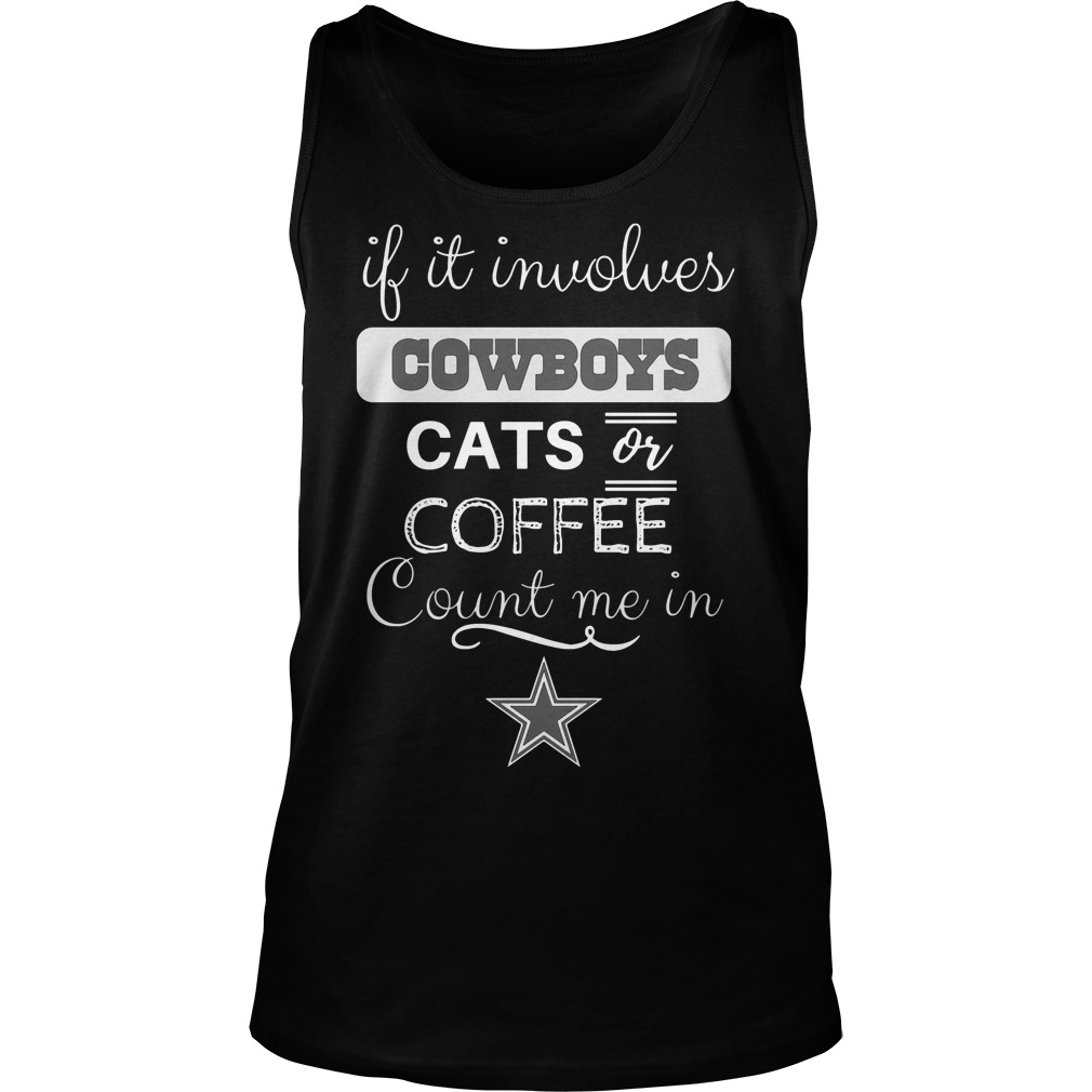 Invovles Cowboys Cats Dallas Cowboys Unisex Tank Top