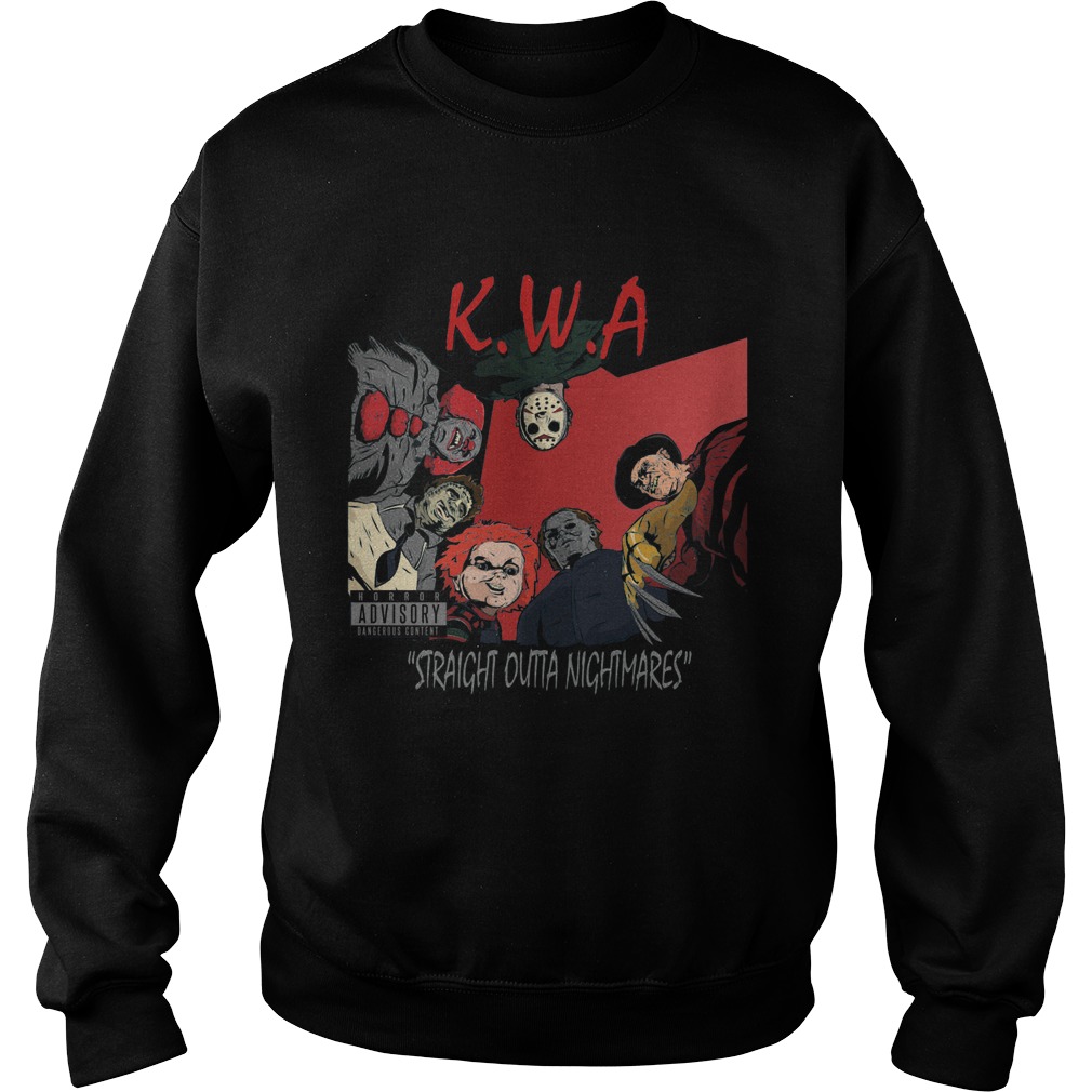 Killers Attitude Straight Outta Nightmares Sweat Shirt