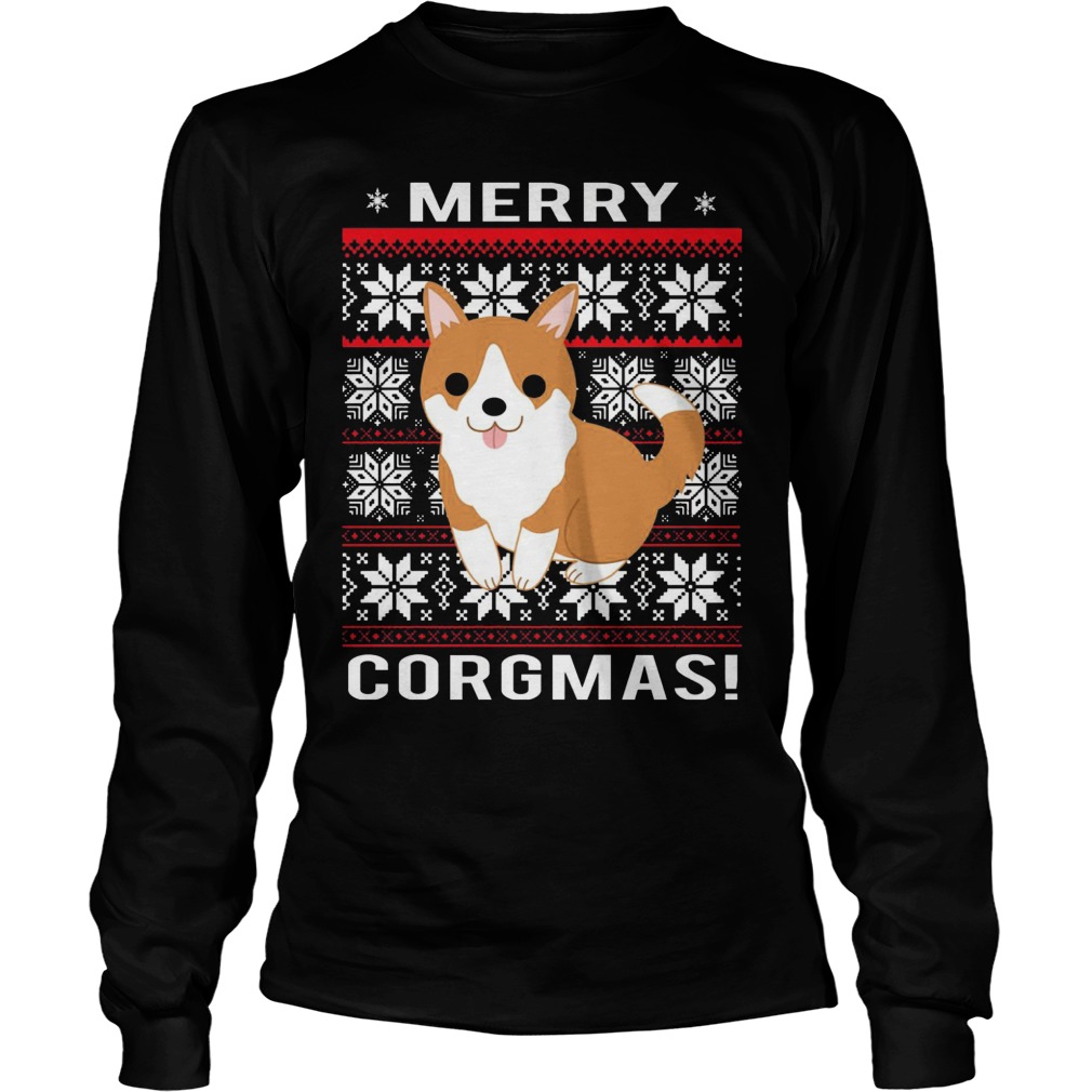 Merry Corgmas Christmas Longsleeve