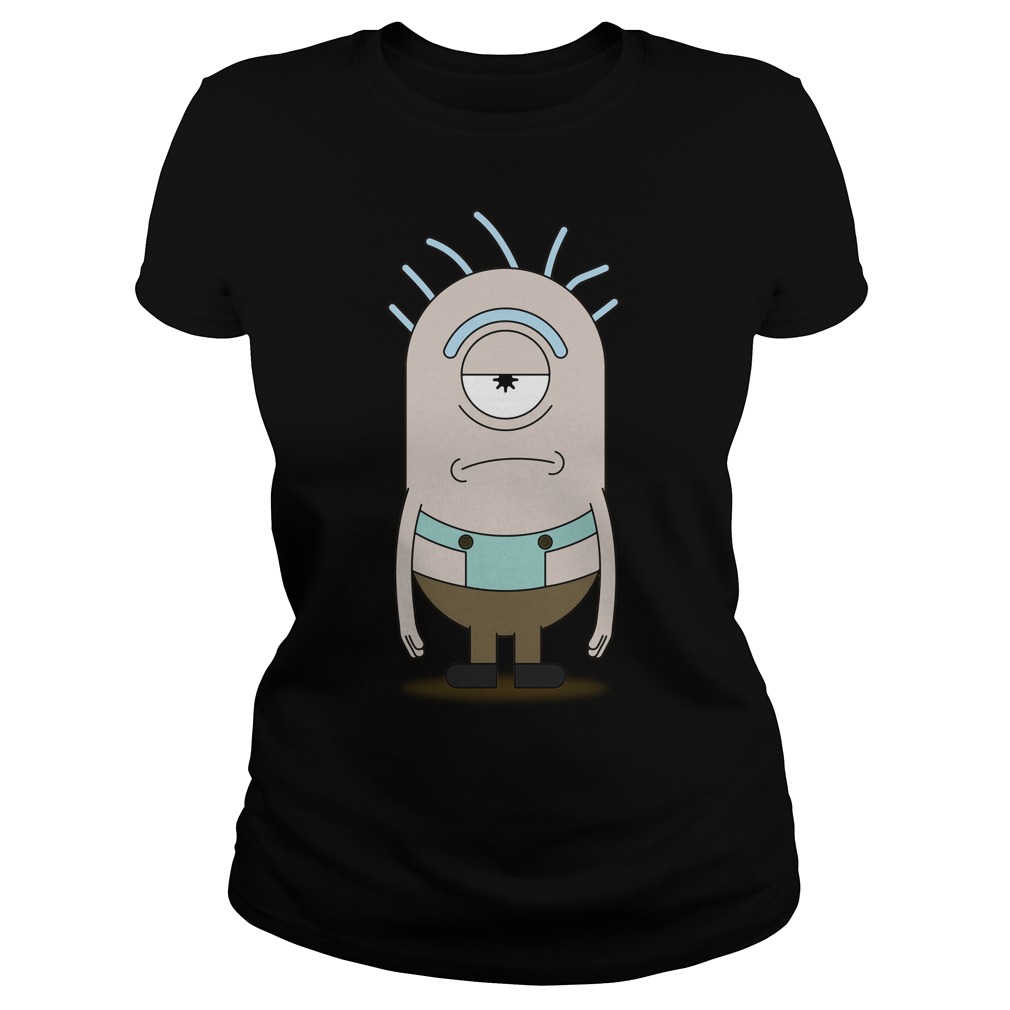 Minion Rick Sanchez Ladies Tee