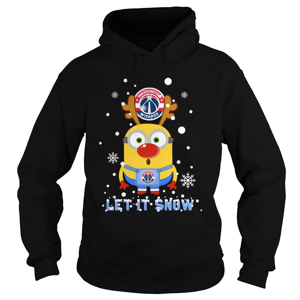 Minion Washington Wizards Let It Snow Ugly Christmas Minion Washington Wizards Let It Snow Ugly Christmas
