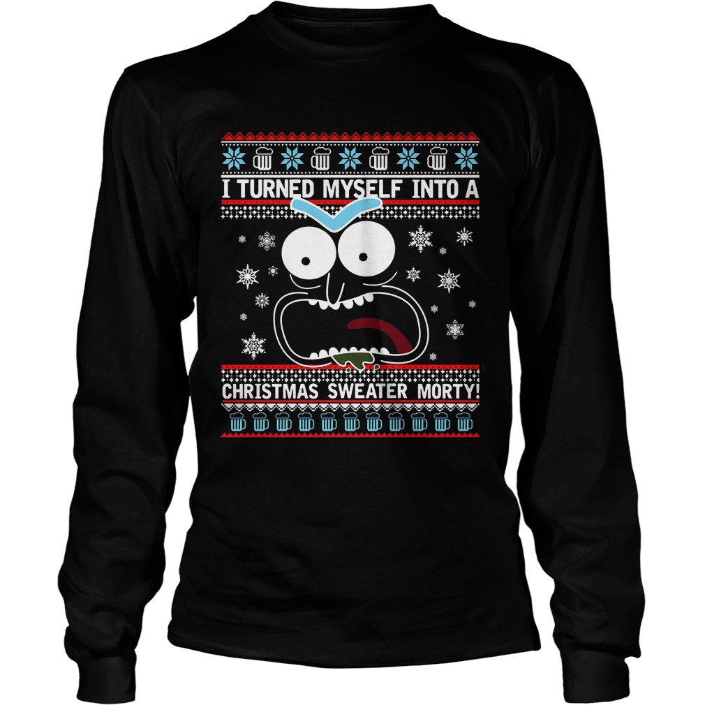 Morty Turned Christmas Longsleeve