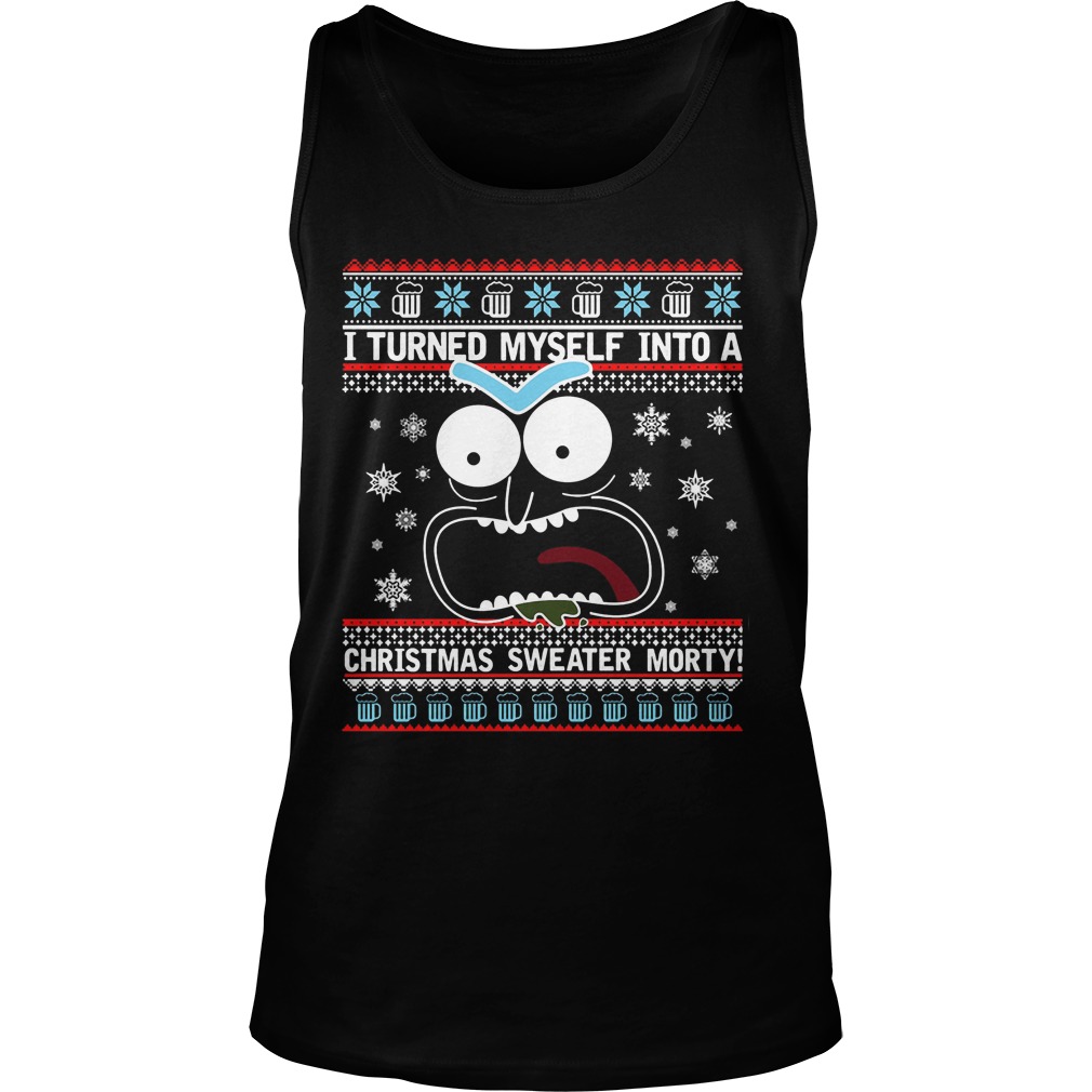 Morty Turned Christmas Tank Top
