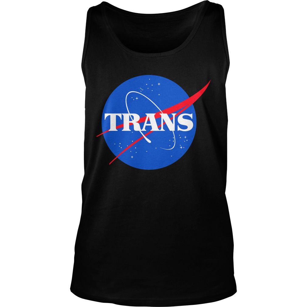 Nasa Trans Pride Logo Tank Top