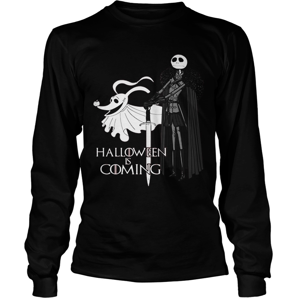 Nightmare Christmas Halloween Coming Longsleeve