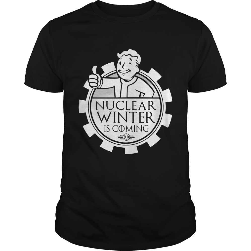 Nuclear Winter Coming Fallout 3 4 Guys Tee