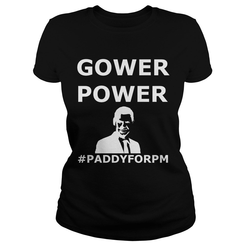 Paddyforpm Gower Power Feel Paddy Love Ladies Tee