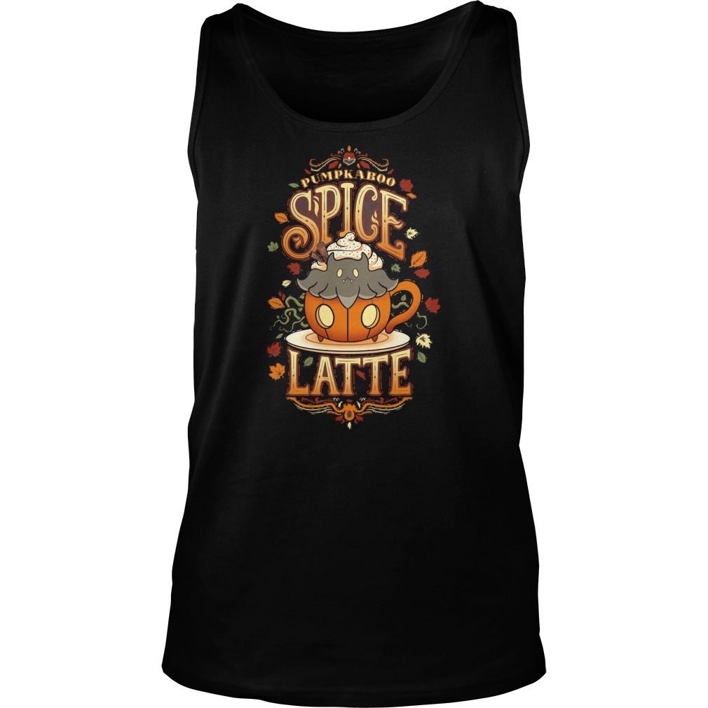 Pokemon Pumpkaboo Spooky Spice Latte Tank Top