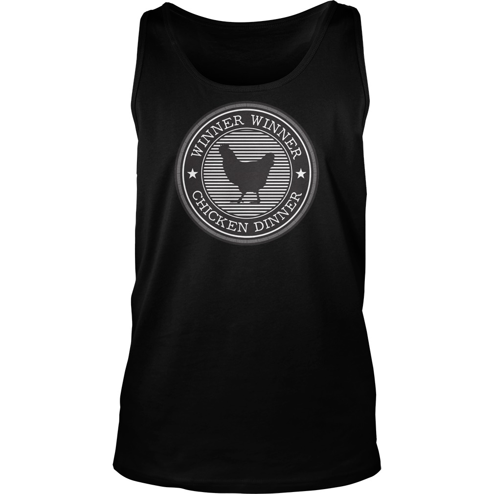 Pubg Winner Winner Chicken Dinner Logo Unisex Tank Top