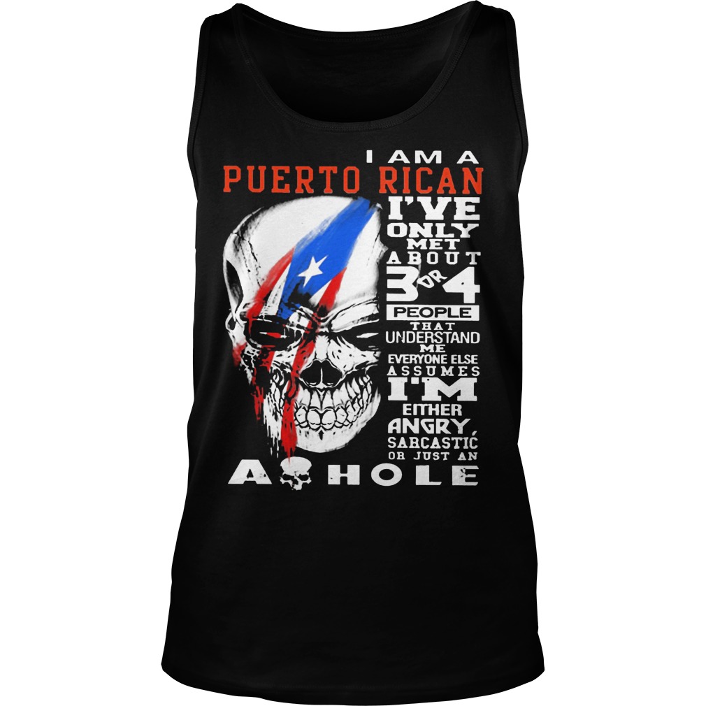 Puerto Rican Ive Met 3 4 People Unisex Tank Top