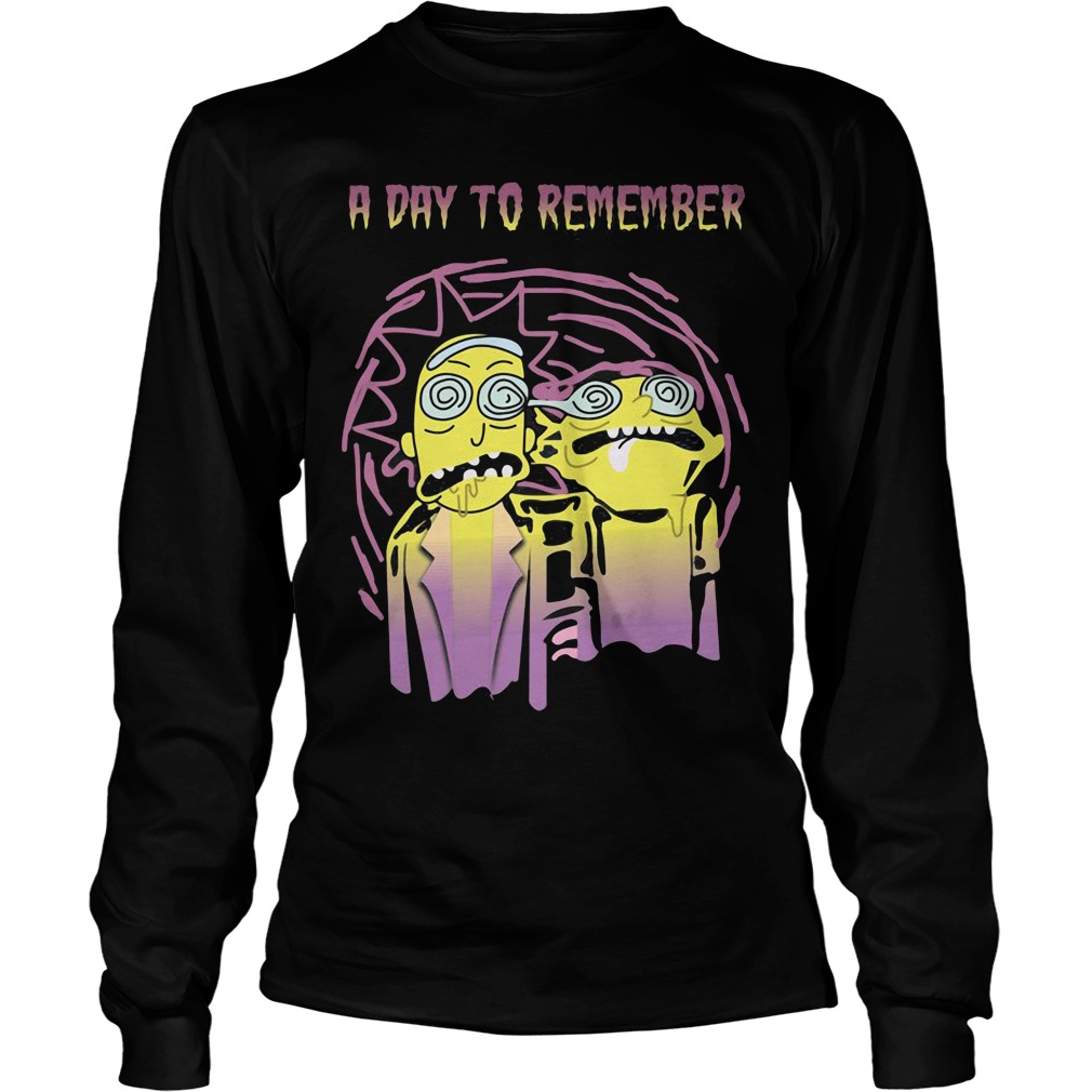 Rick Morty Day Remember Longsleeve