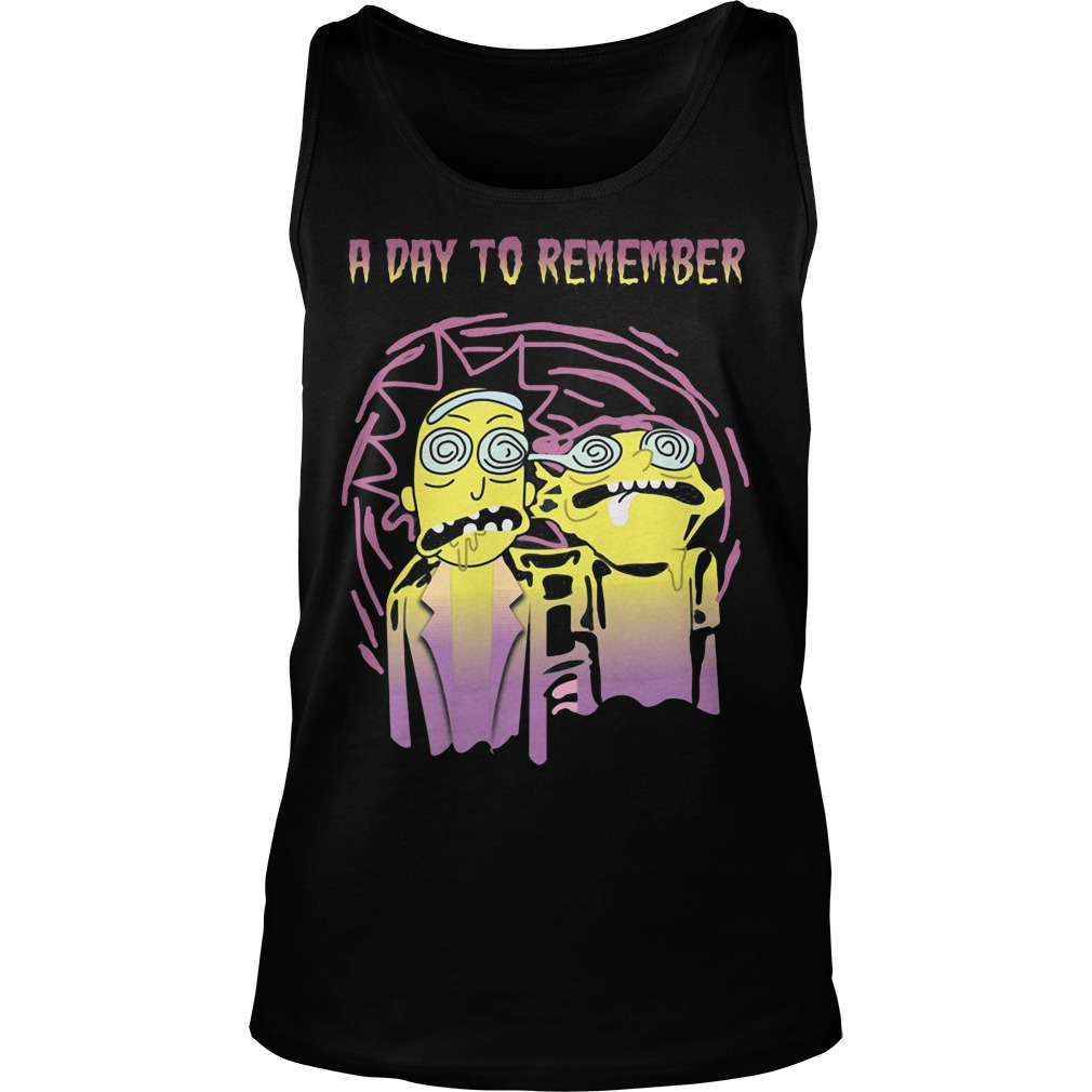 Rick Morty Day Remember Tank Top