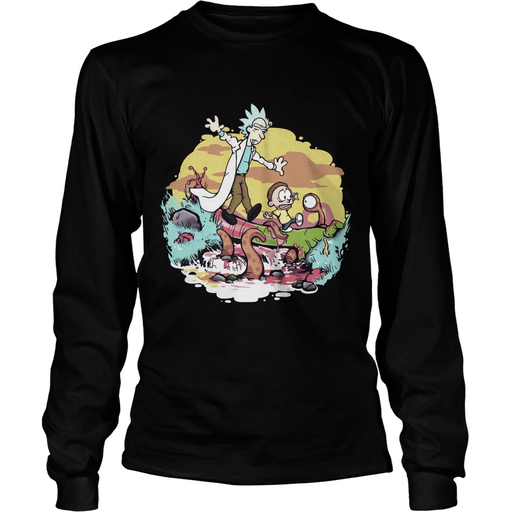 Rick Morty Dimension 35 C Unisex Longsleeve Tee