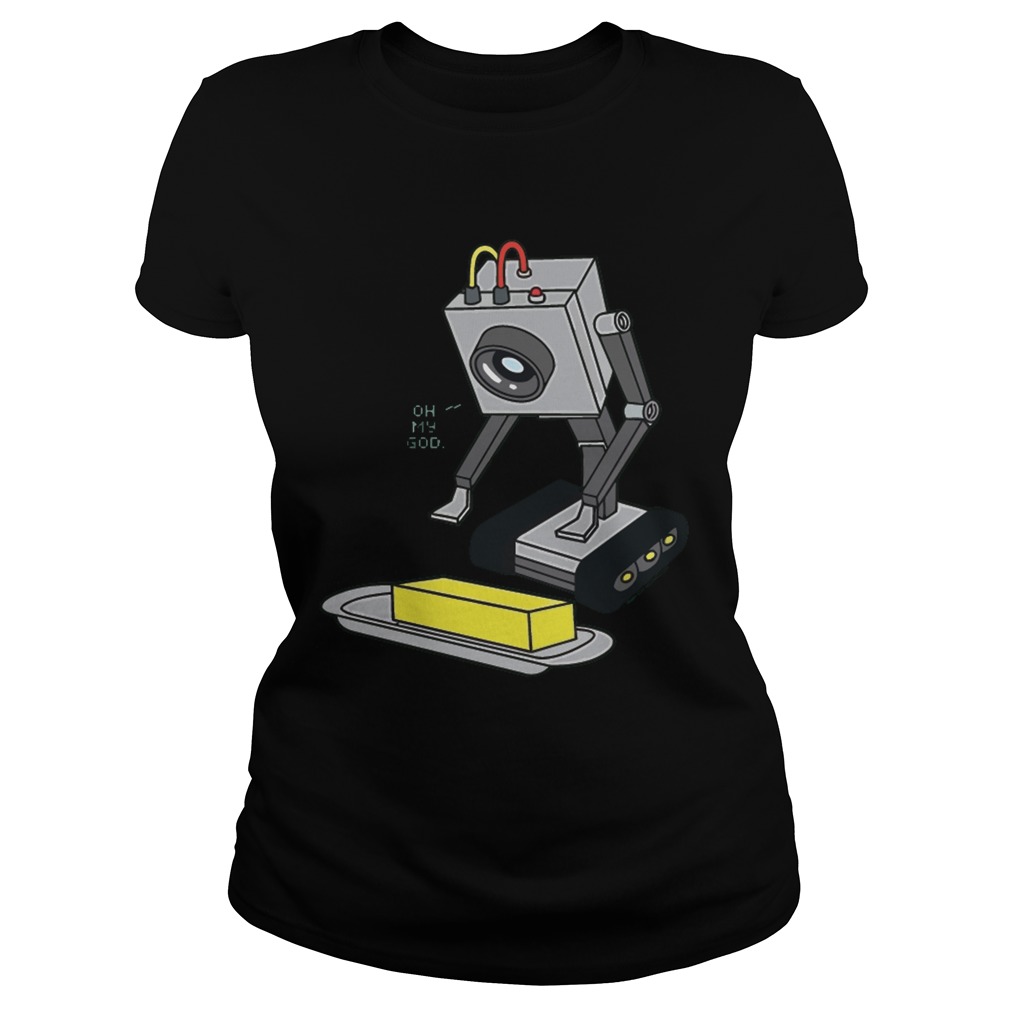 Rick Morty Pass The Butter Ladies Tee