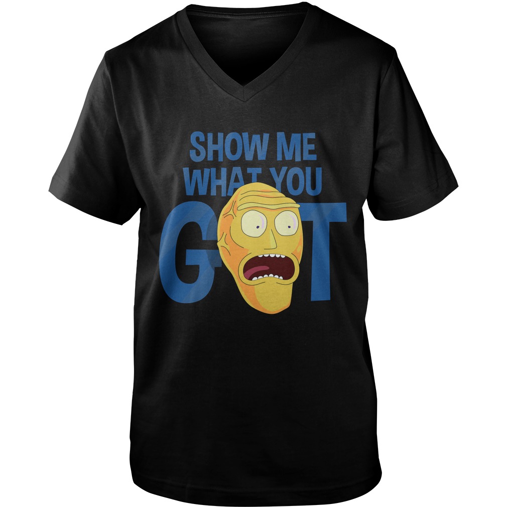 Rick Morty Show Got Guys V Neck
