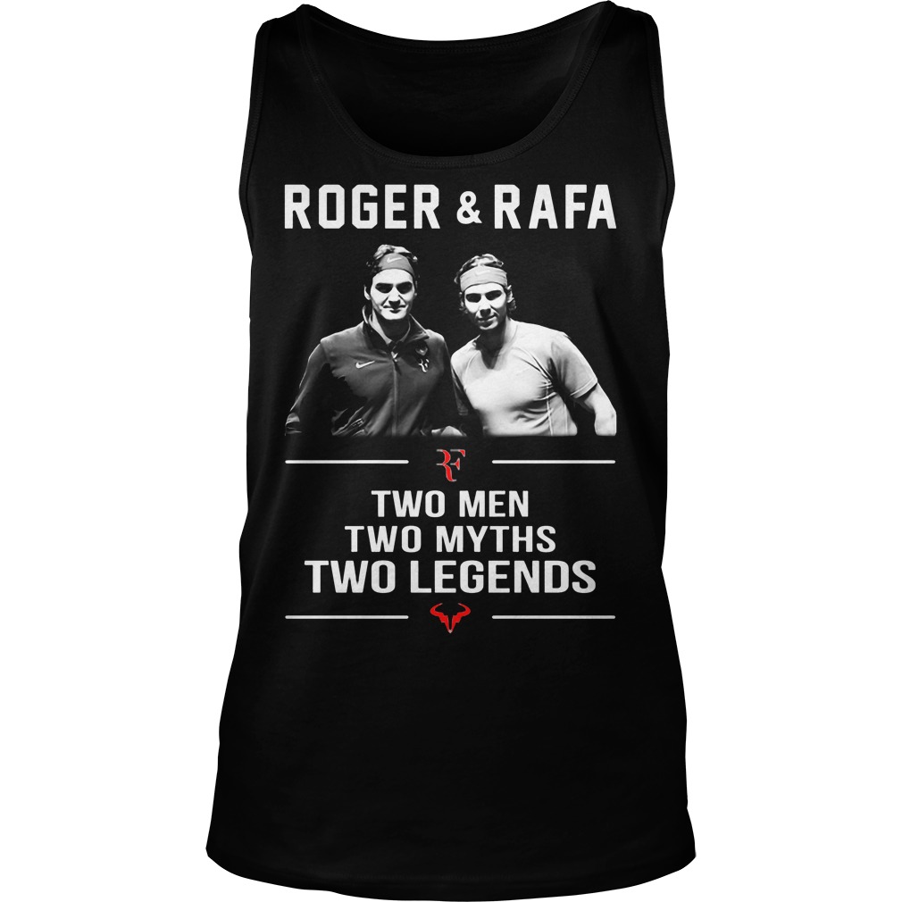 Roger Rafa Two Men Two Myths Two Legends Unisex Tank Top