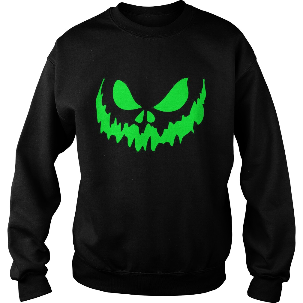 Scary Face Halloween Sweat Shirt