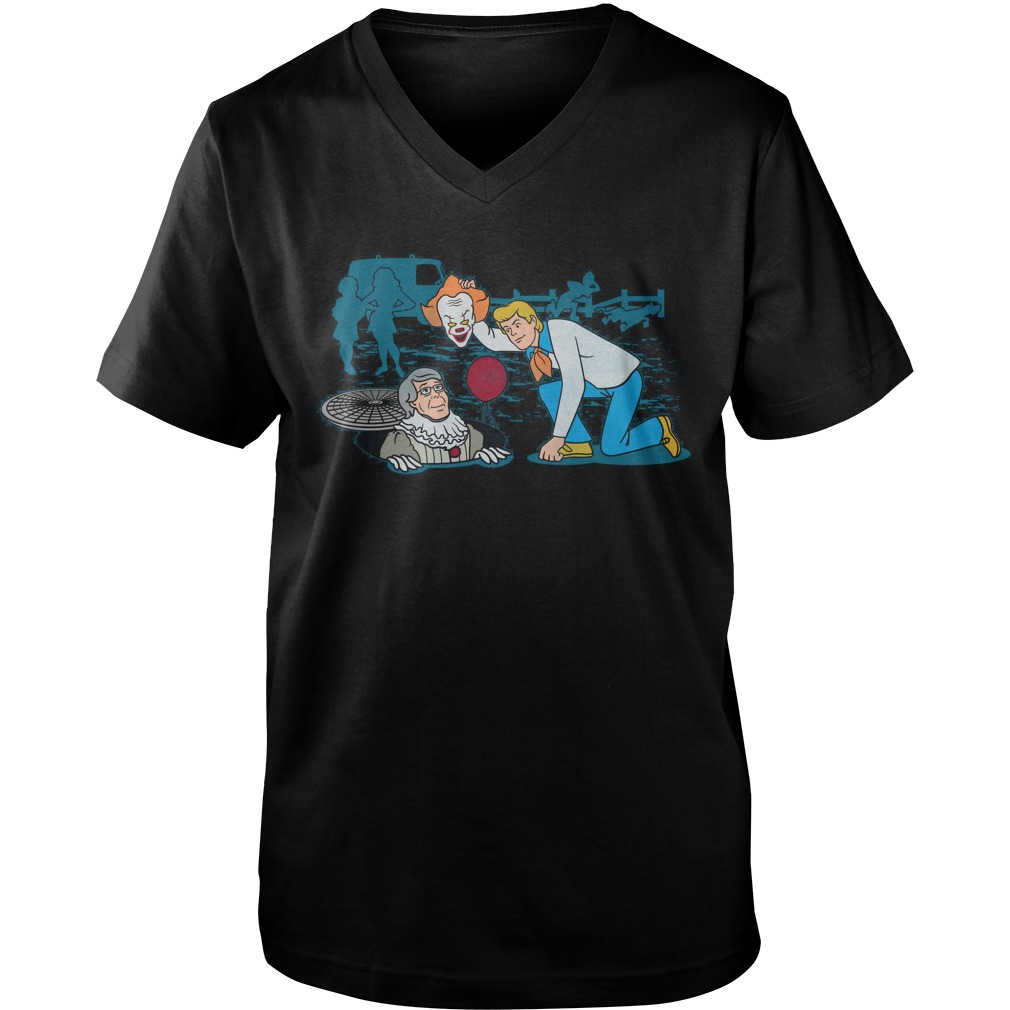 Scooby Doo Stephen Kings Lets See Really V Neck