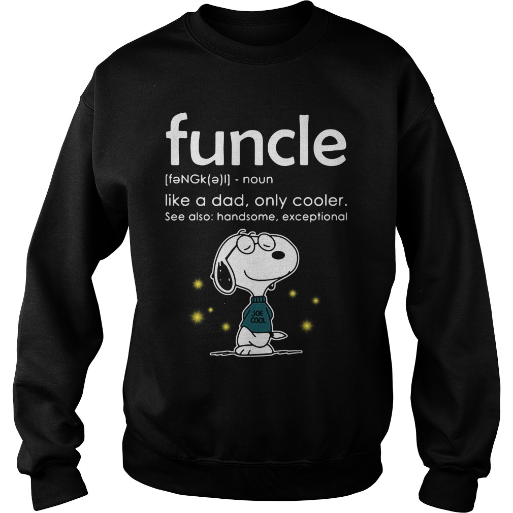 Snoopy Funcle Definition Sweat Shirt