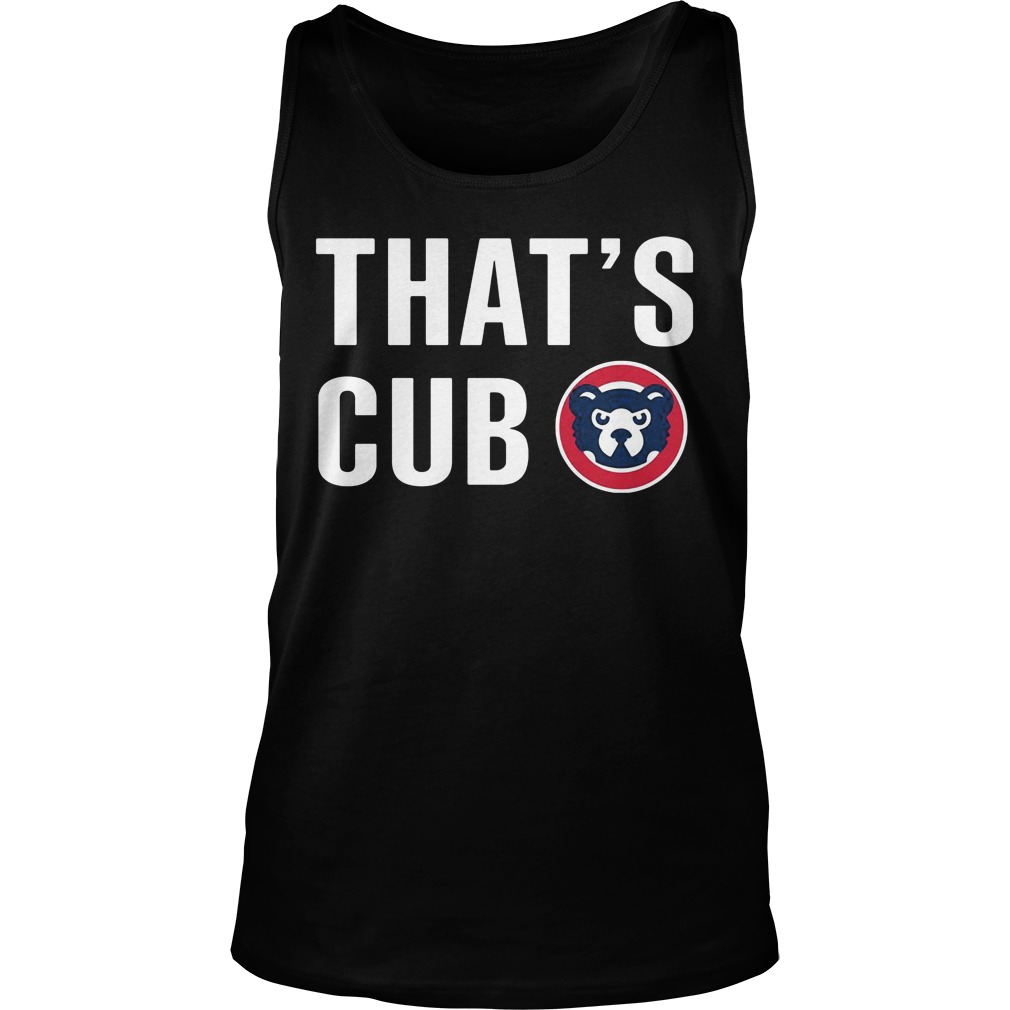 Thats Cub Cub Tank Top