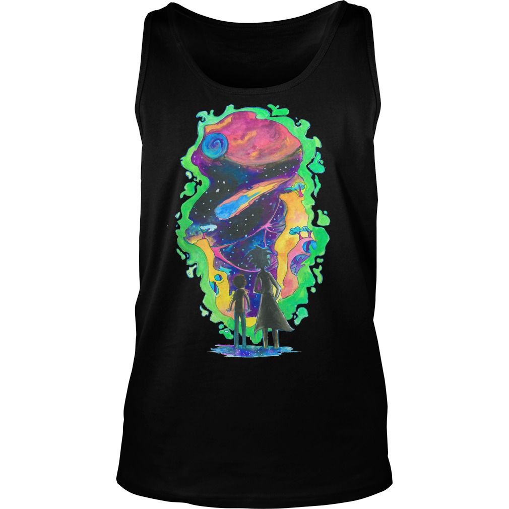 The Universe Is A Crazy Chaotic Place Morty Unisex Tank Top