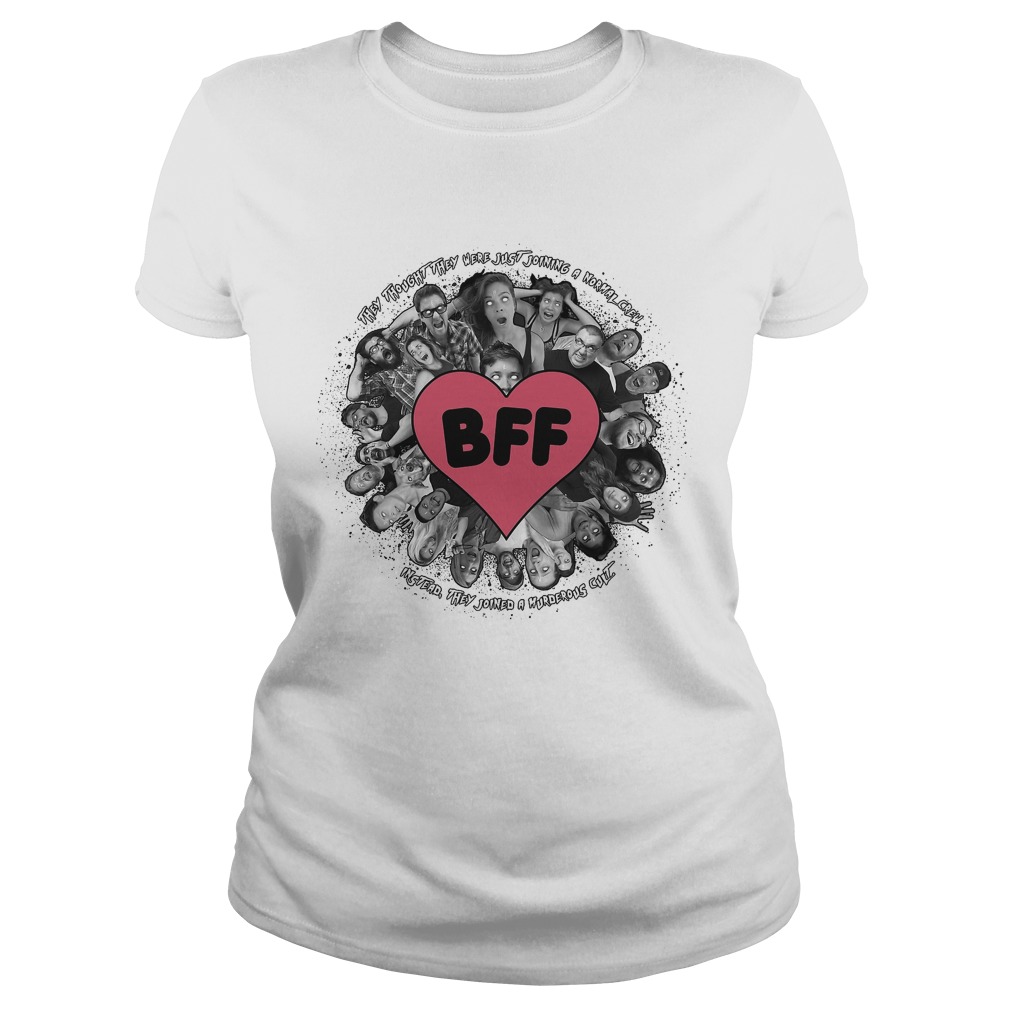 They Thought They Were Just Joining A Normal Crew Ladies Tee