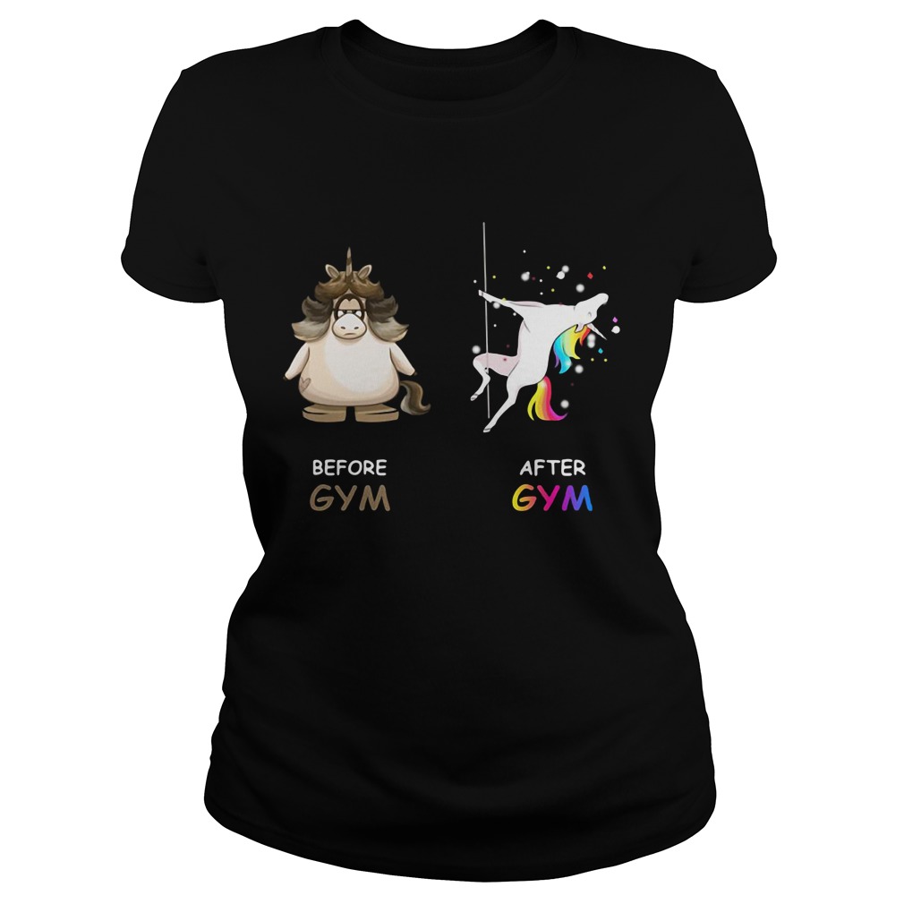 Unicorn Gym Gym Ladies Tee