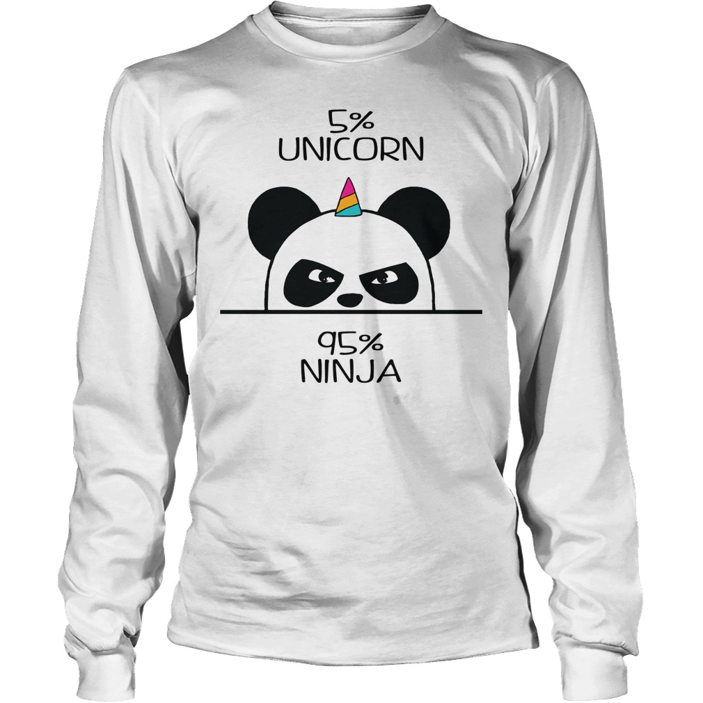 Unicorn Ninja Panda Longsleeve