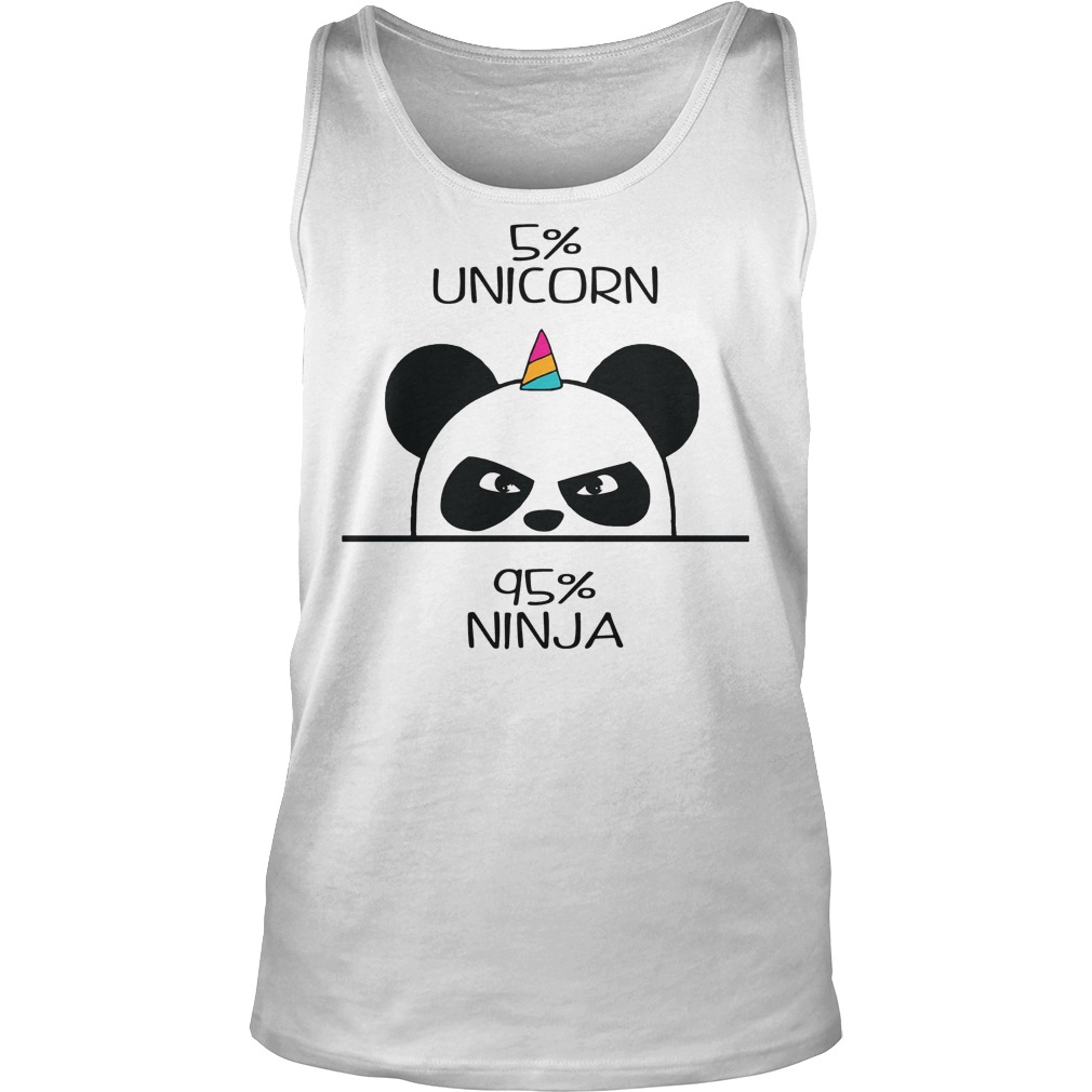 Unicorn Ninja Panda Tank Top