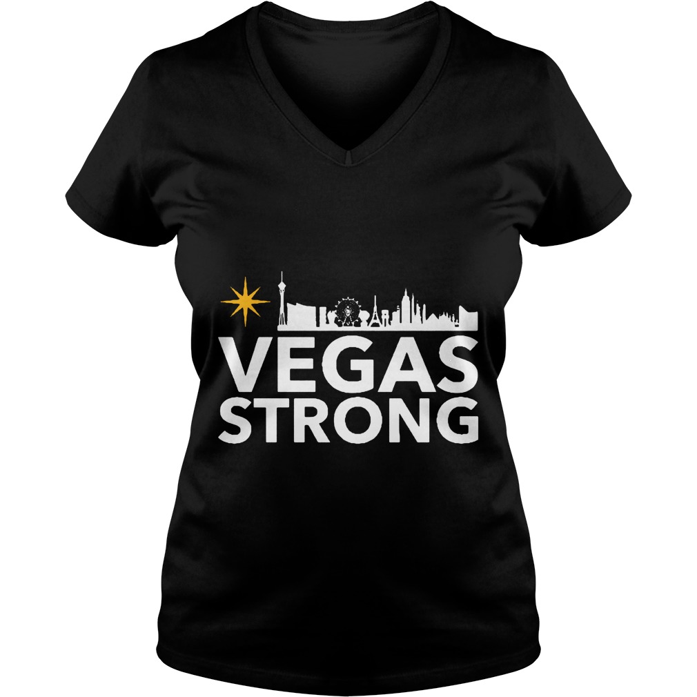 Vegas Strong Ladies V Neck