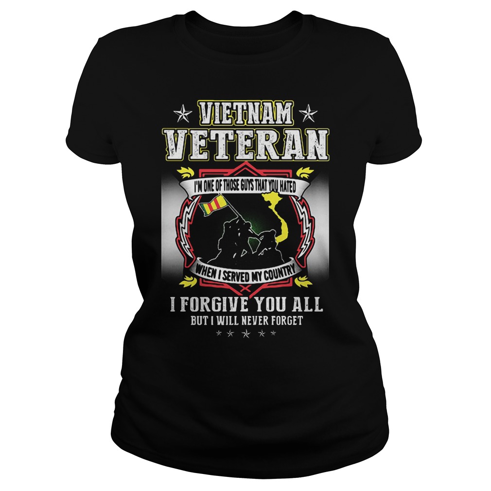 Vietnam Veteran Forgive Will Never Forget Ladies