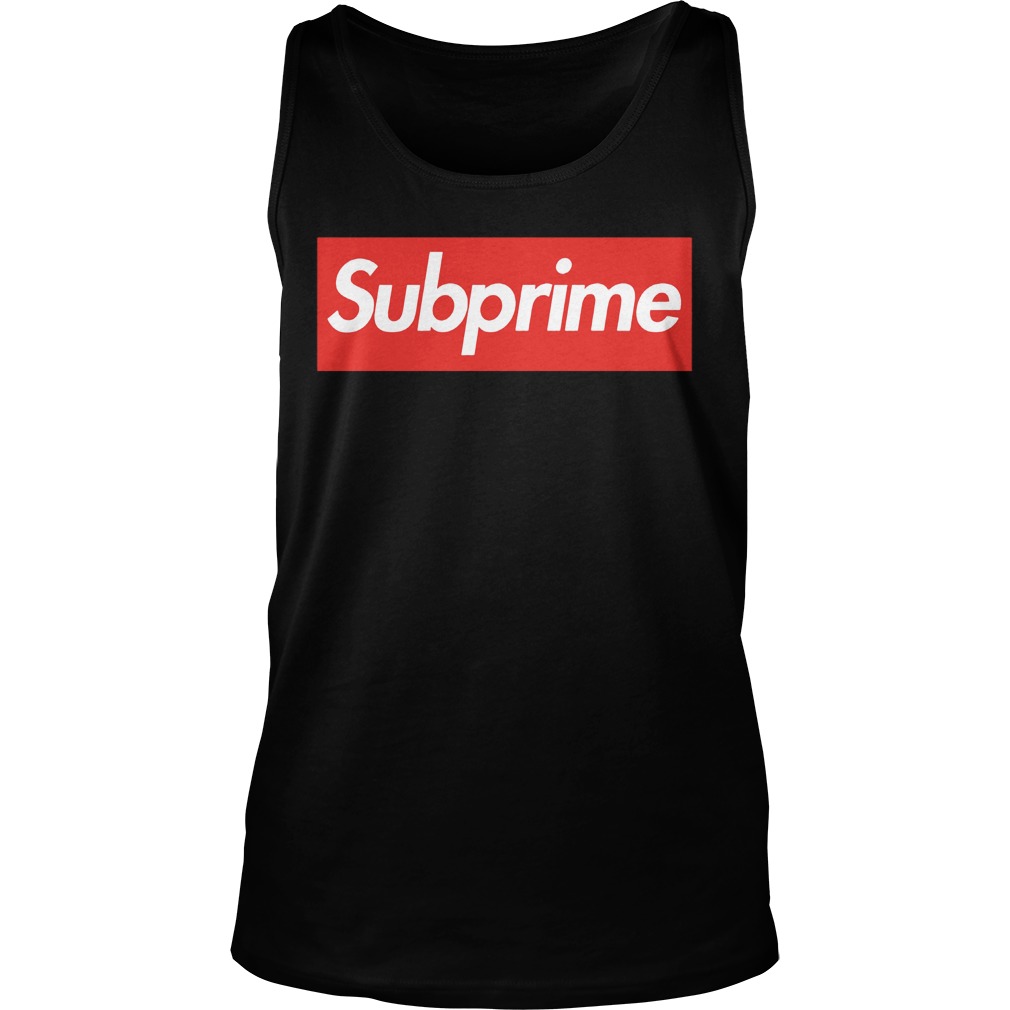 Wallstreetbets Subprime Box Logo Unisex Tank Top