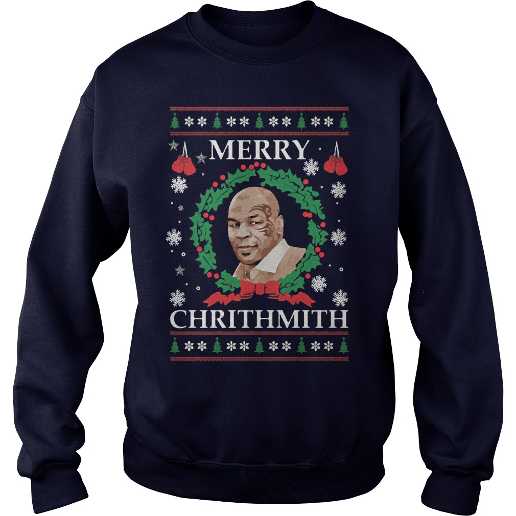 2017 Merry Chrithmith Mike Tyson Ugly Christmas Sweater