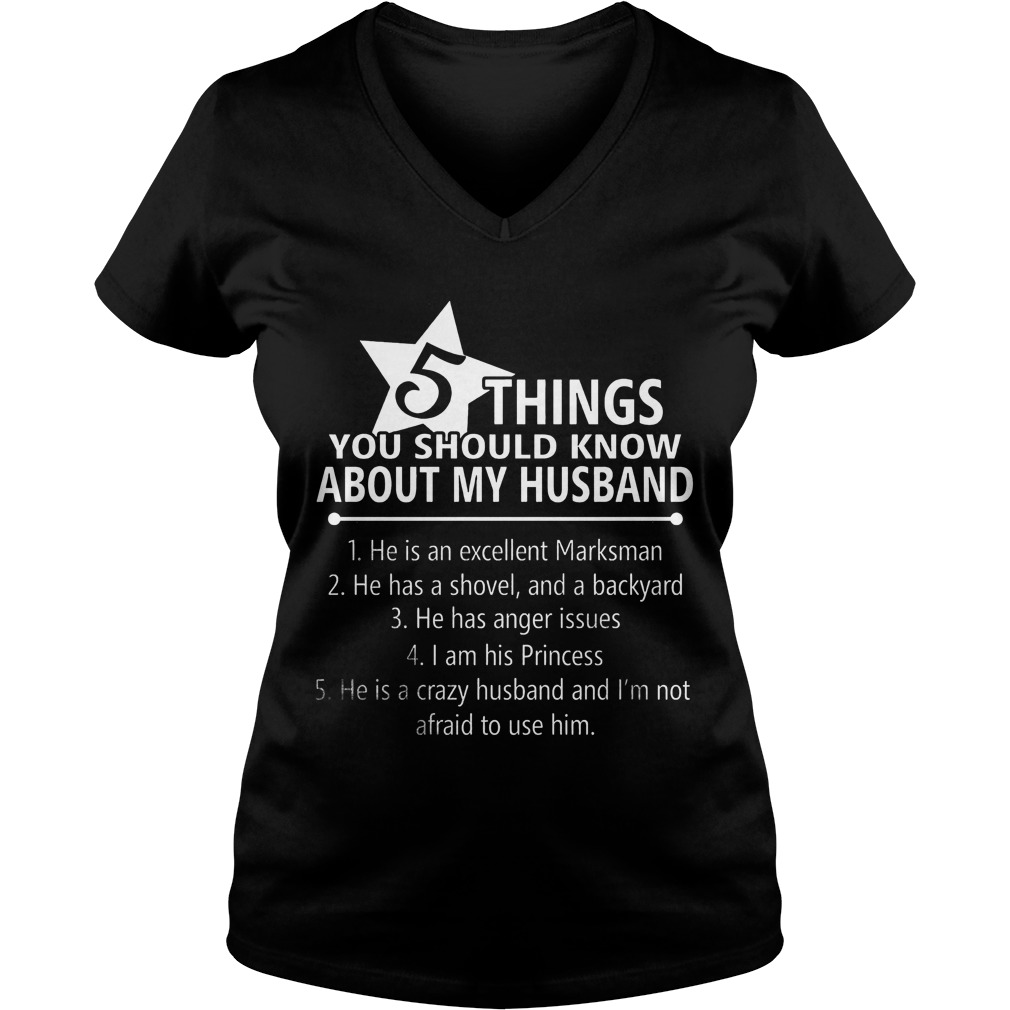 5 Things Know Husband Vneck