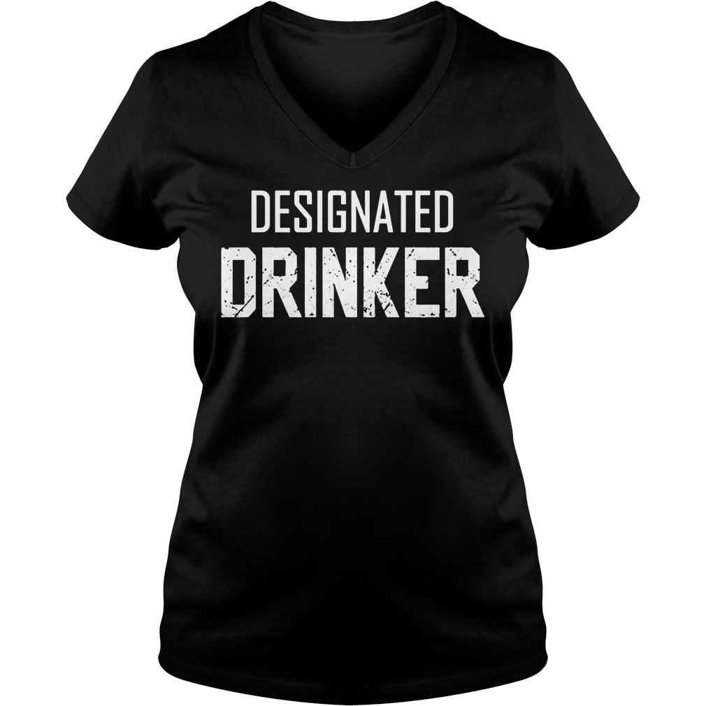 Beer Designated Drinker Vneck