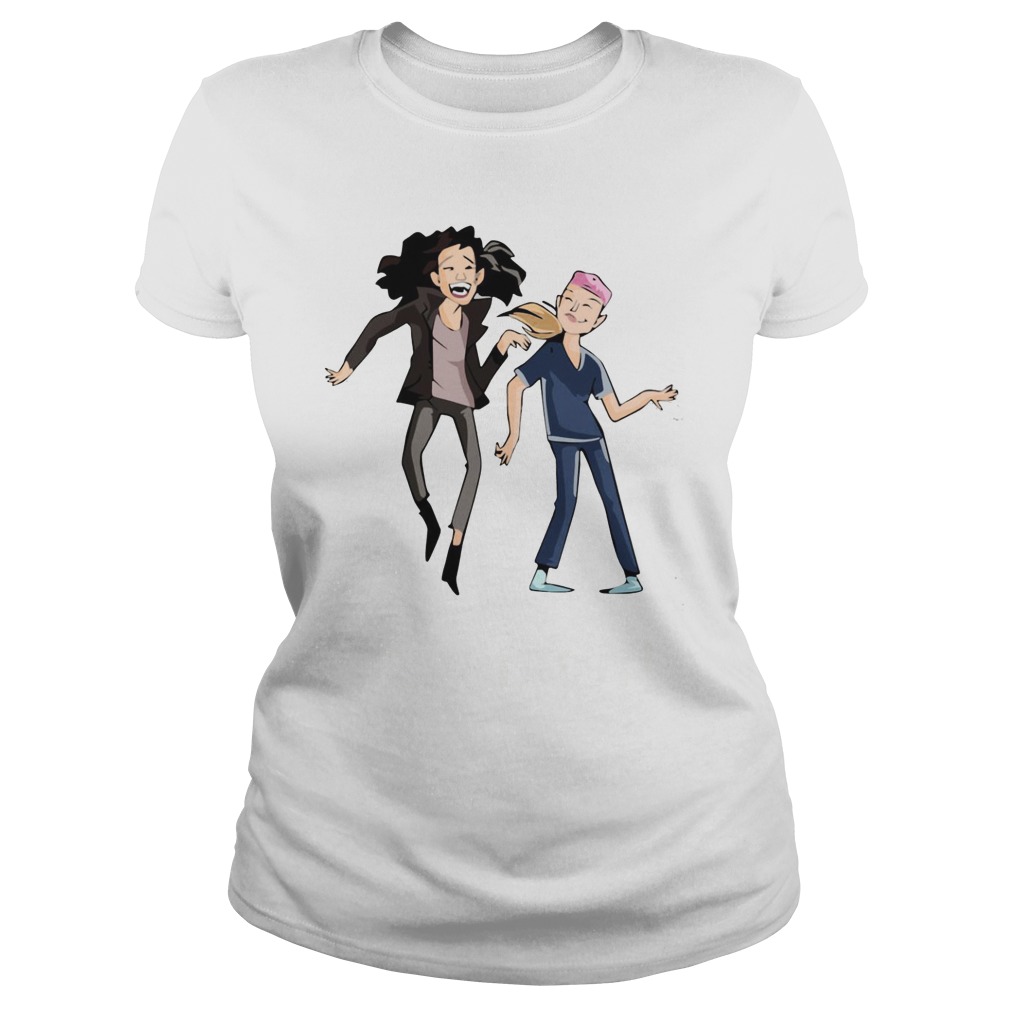 Meredith Grey (grey's Anatomy) Dance It Out Ladies Tee