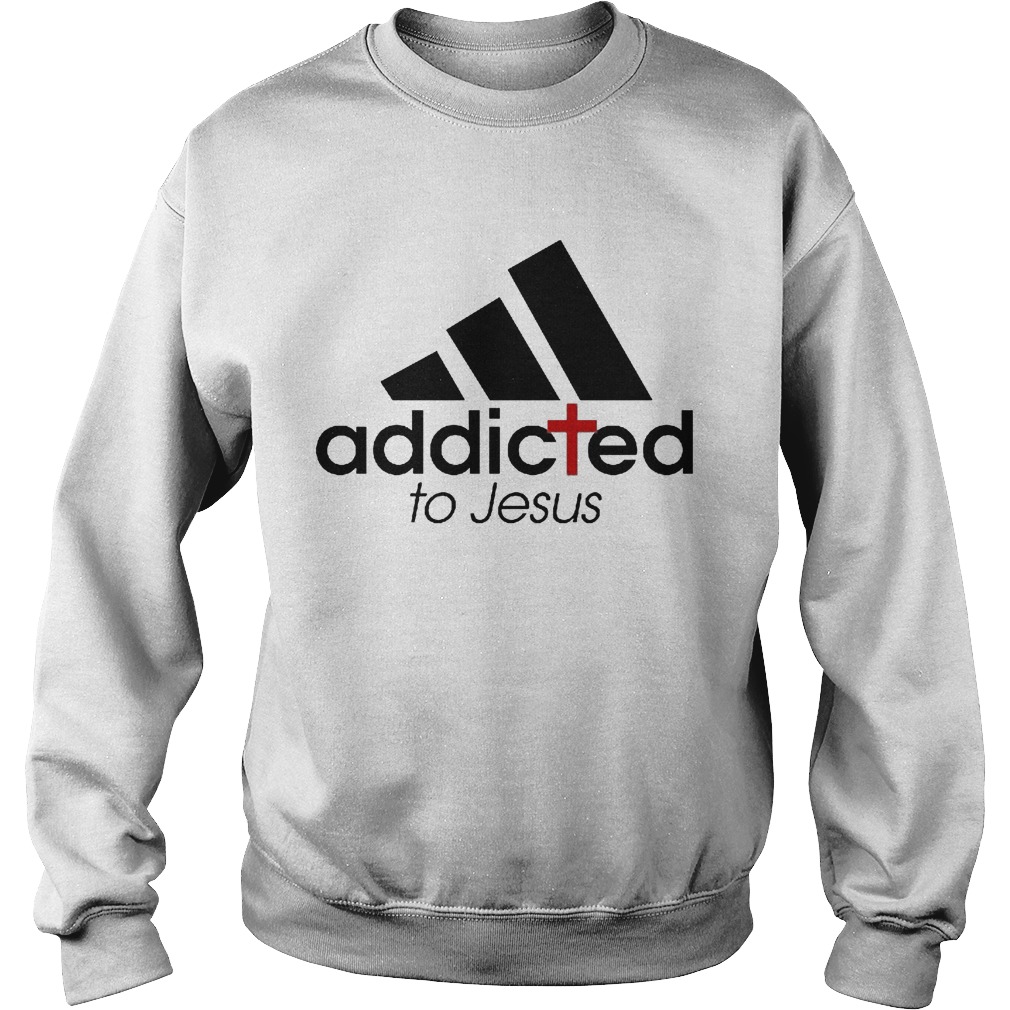 Adidas Addicted Jesus Sweatshirt