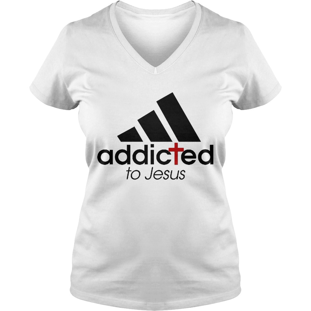 Adidas Addicted Jesus Vneck