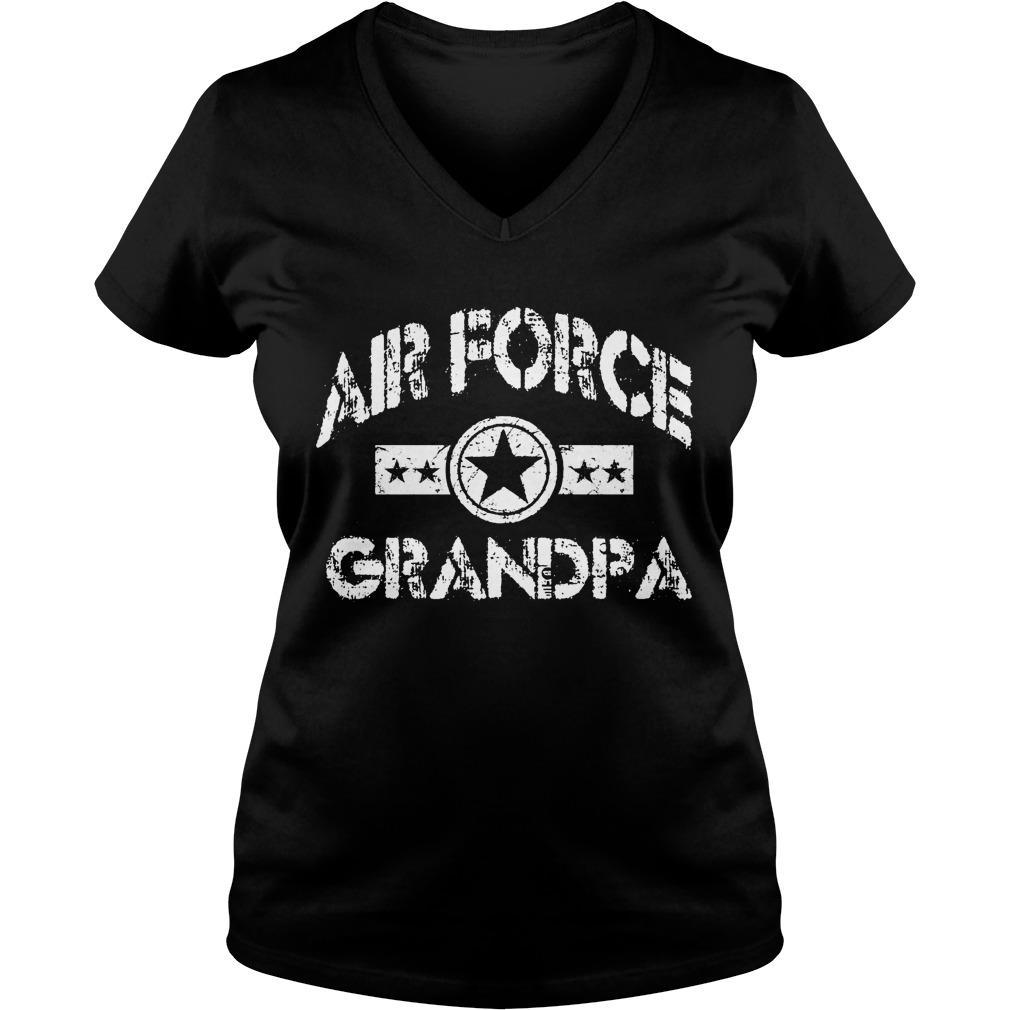 Air Force Grandpa Vneck