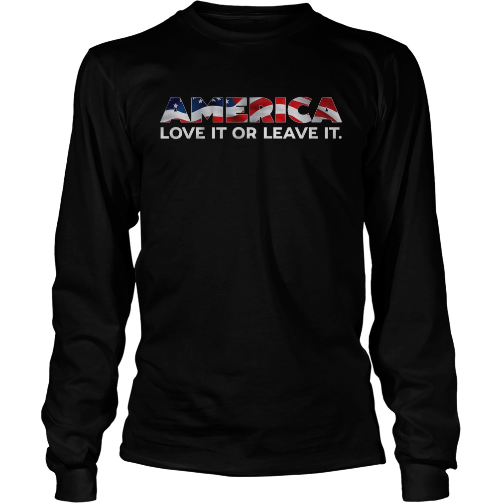 America Love Leave Longsleeve