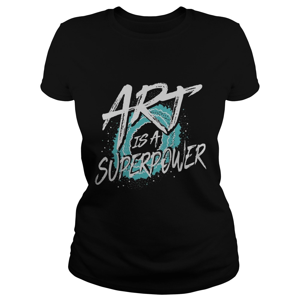 Art Superpower Ladies Tee